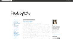 Desktop Screenshot of blogmadebywho.blogspot.com