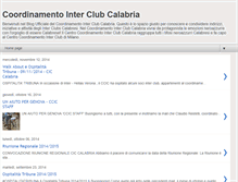 Tablet Screenshot of coordinamentointerclubcalabria.blogspot.com