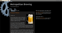 Desktop Screenshot of metrobrewing.blogspot.com