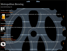 Tablet Screenshot of metrobrewing.blogspot.com