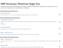 Tablet Screenshot of paralympicrugby.blogspot.com