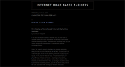 Desktop Screenshot of net-home-based-business.blogspot.com