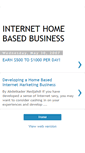 Mobile Screenshot of net-home-based-business.blogspot.com