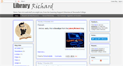 Desktop Screenshot of libraryrichard.blogspot.com