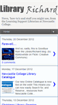 Mobile Screenshot of libraryrichard.blogspot.com