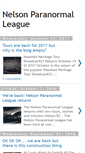 Mobile Screenshot of nelsonparanormalleague.blogspot.com