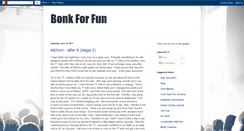 Desktop Screenshot of bonkforfun.blogspot.com