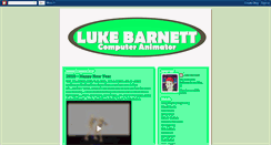 Desktop Screenshot of lukebarnettanimation.blogspot.com