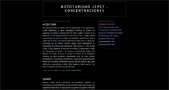 Desktop Screenshot of mototurismojepetconcentraciones.blogspot.com