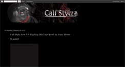 Desktop Screenshot of calistylz.blogspot.com