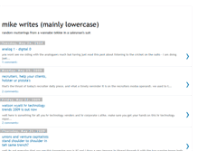 Tablet Screenshot of mikewriteswrongs.blogspot.com