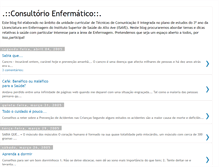 Tablet Screenshot of consultorioenfermatico.blogspot.com