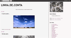Desktop Screenshot of linhadeconta.blogspot.com