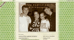 Desktop Screenshot of fosterfamilyfactsfindings.blogspot.com