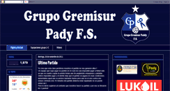 Desktop Screenshot of grupogremisurpadyfs.blogspot.com