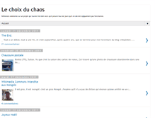 Tablet Screenshot of choixduchaos.blogspot.com