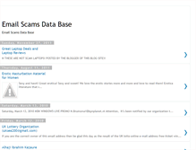 Tablet Screenshot of email-scams-data-base.blogspot.com