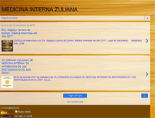 Tablet Screenshot of medicinainternazuliana.blogspot.com