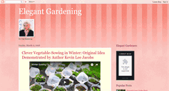 Desktop Screenshot of elegantgardening.blogspot.com