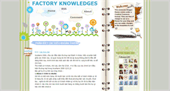 Desktop Screenshot of factoryknowledges.blogspot.com