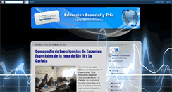 Desktop Screenshot of educacionespecial-tic-cba.blogspot.com