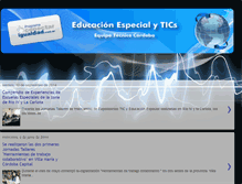 Tablet Screenshot of educacionespecial-tic-cba.blogspot.com