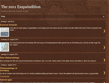 Tablet Screenshot of exspaindition.blogspot.com