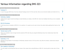 Tablet Screenshot of dns323.blogspot.com