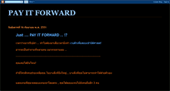 Desktop Screenshot of hanayopayitforward.blogspot.com