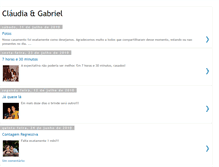 Tablet Screenshot of claudiaegabriel.blogspot.com