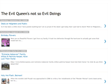 Tablet Screenshot of evilqueensevildoings.blogspot.com