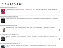 Tablet Screenshot of inseparableinc.blogspot.com