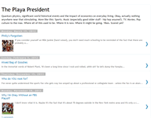 Tablet Screenshot of playapresident.blogspot.com