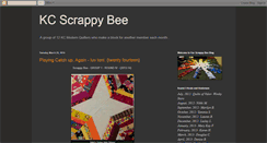 Desktop Screenshot of kcscrappybee.blogspot.com