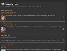 Tablet Screenshot of kcscrappybee.blogspot.com