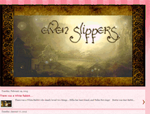 Tablet Screenshot of elvenslippers.blogspot.com