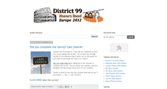 Desktop Screenshot of d99honorsband2012.blogspot.com