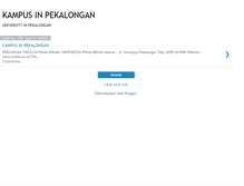 Tablet Screenshot of kampuspekalongan.blogspot.com