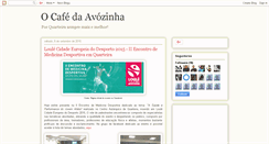 Desktop Screenshot of cafedaavozinha.blogspot.com