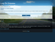 Tablet Screenshot of calvin-diabetes.blogspot.com