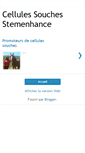 Mobile Screenshot of cellule-stemenhance.blogspot.com