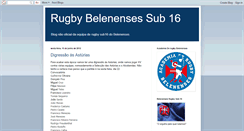 Desktop Screenshot of belemrugbysub16.blogspot.com