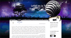 Desktop Screenshot of leliel-tetradimension.blogspot.com