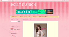 Desktop Screenshot of dollyfashionhouse.blogspot.com