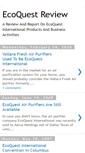 Mobile Screenshot of ecoquest-review.blogspot.com