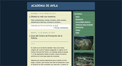 Desktop Screenshot of lawebdelpoliciaacademia.blogspot.com