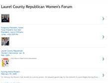 Tablet Screenshot of laurelcountyrepublicanwomen.blogspot.com