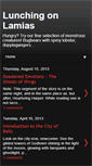 Mobile Screenshot of lunchingonlamias.blogspot.com