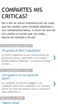 Mobile Screenshot of compartesmiscriticas.blogspot.com