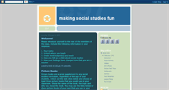 Desktop Screenshot of makingsocialstudiesfun.blogspot.com